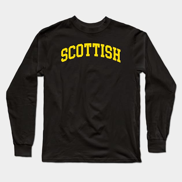 Scottish Long Sleeve T-Shirt by monkeyflip